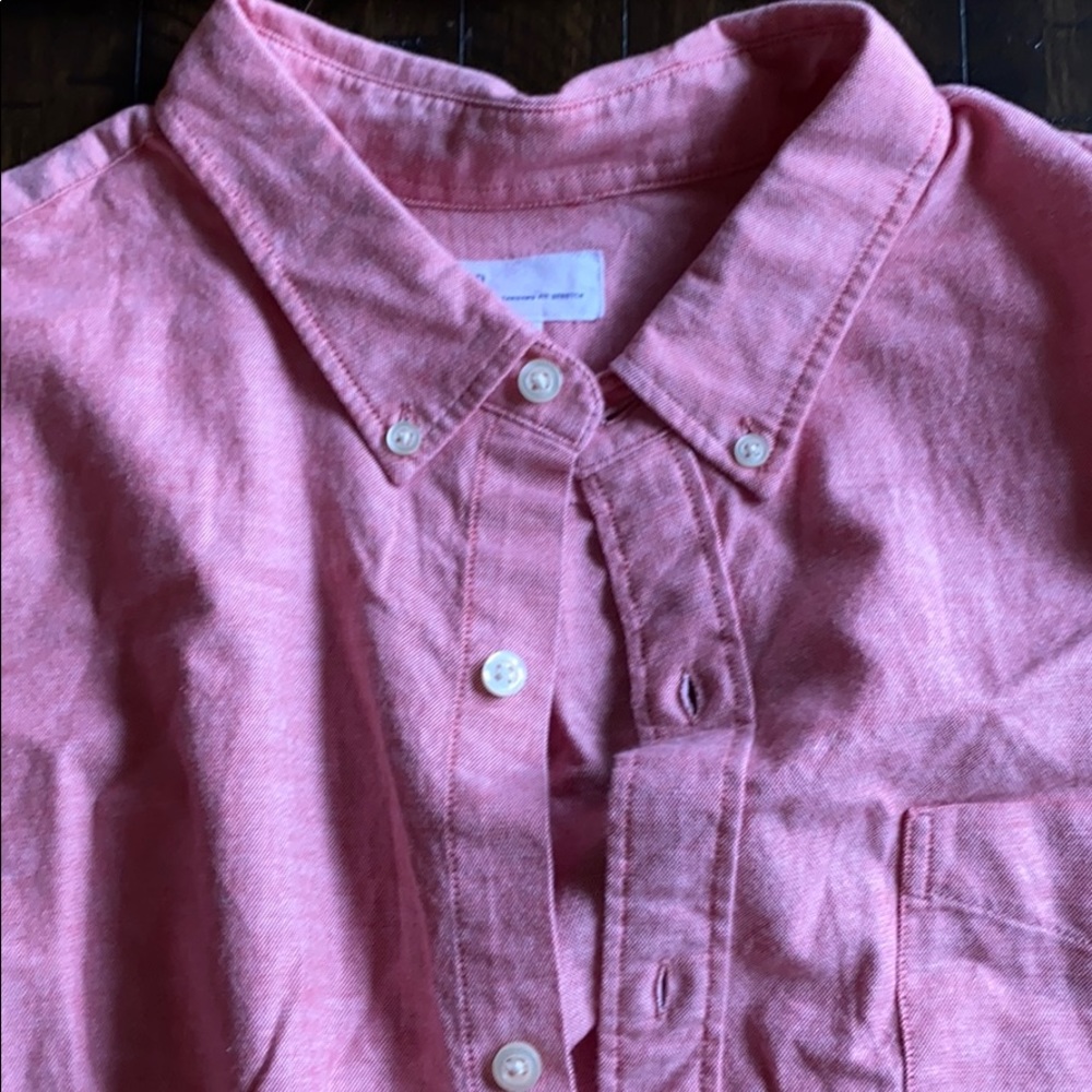 Short Sleeve Button Down XL TALL